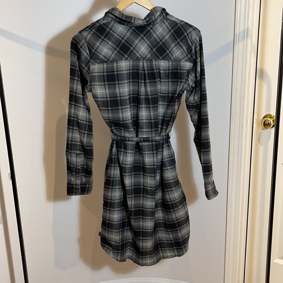 Eddie Bauer Travex Flannel Shirt Dress NWT - Picture 7 of 11